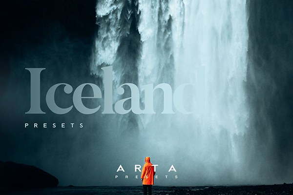 【LR预设】6款 ARTA Presets 阴天冰岛海滩户外旅拍摄影调色LR预设 ARTA Presets – Iceland Presets For Mobile and Desktop