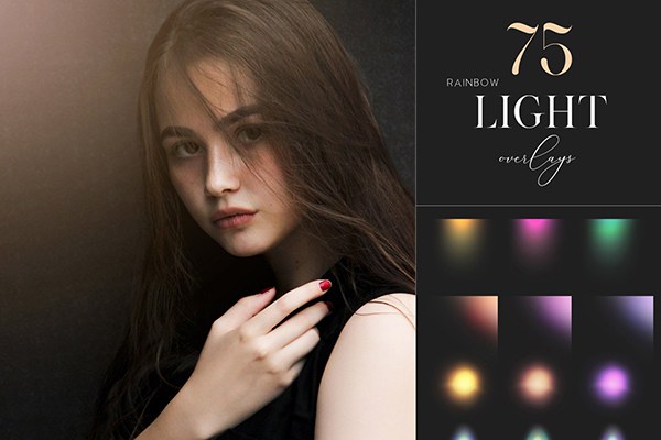 【图片素材】75张太阳耀斑魔法光效照片叠加合成素材 75 Sun Flare Overlay, Light Effects Overlay, Magic Light