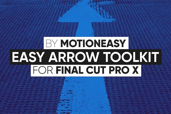 【FCPX插件】自定义路径线条箭头标注动画工具 Easy Arrow Toolkit