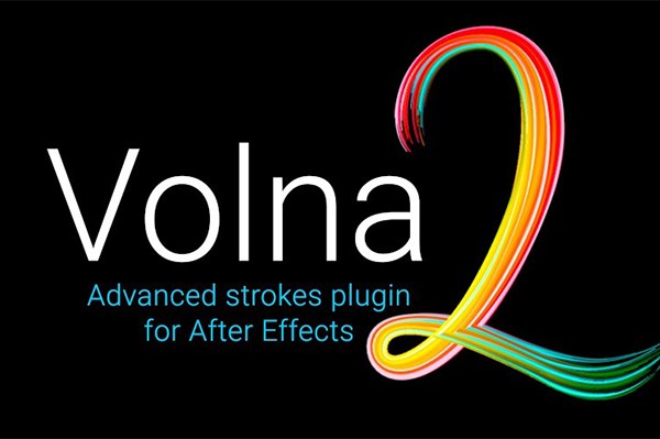 【AE插件】动态线条路径描边绘制生长动画 Volna 2.4.7 Mac版 + 使用教程