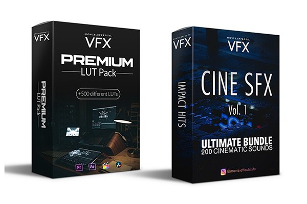 【配乐音效】300个飞行冲撞击打嗖嗖过渡环境氛围电影音效+LUT预设 CINE SFX Vol.1 Ultimate Bundle & Premium LUT Pack