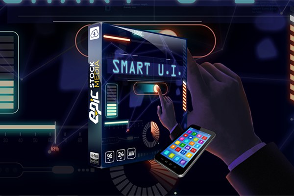 【配乐音效】1200个智能UI用户界面点击加载交互响应音效 Epic Stock Media – Smart UI – Modern User Interface Sound Effects