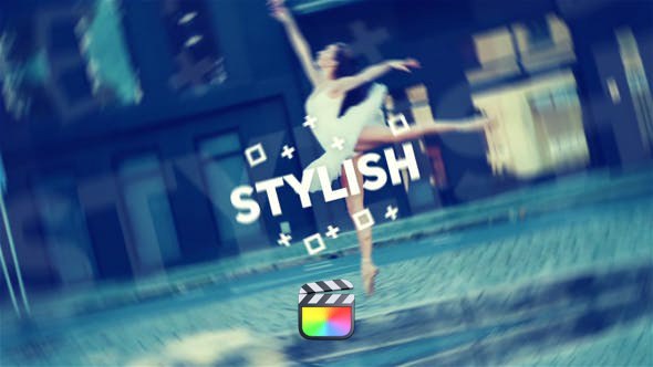 【FCPX模板】快闪图文节奏展示动画片头 Stomp Promo Opener + 原版音乐