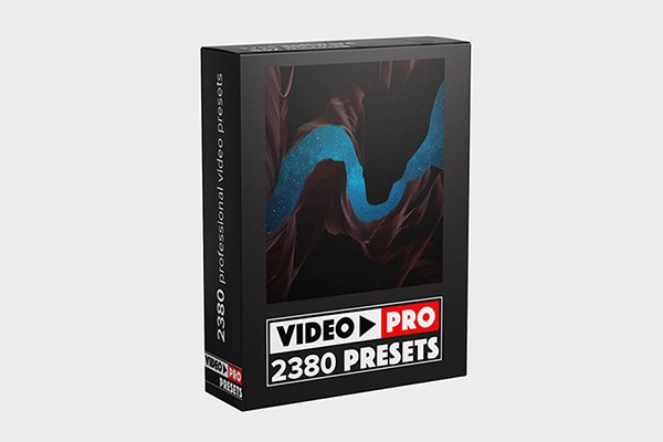 【调色预设】2380+好莱坞电影色彩旅行航拍风景复古自然商业摄影调色LUTs调色预设合集 Video Presets – 2380+ VideoPro Presets Bundle
