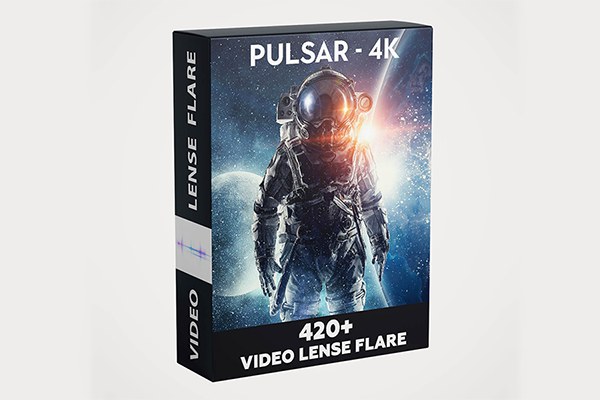 【4K视频素材】420个镜头光晕闪烁光斑效果叠加动画 Video Presets – Pulsar-4K 420+ Video Lens Flare