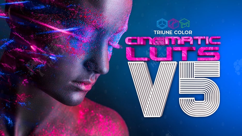 【调色预设】27款电影欧美大片视频照片调色LUTs预设 Triune Digital – Cinematic LUTs V5