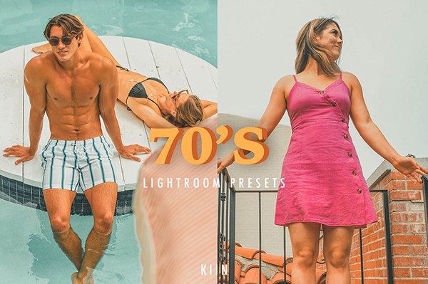 【LR预设】7款70年代复古色彩胶片人像摄影LR调色预设 Retro 70’S Vibes Lightroom Presets