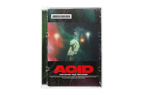 【4K视频素材】50款Super 8 胶片颗粒灼伤扭曲过渡复古失真酸性薄膜叠加纹理素材 Acid Film Textures (Distorted Transitions + Overlays)