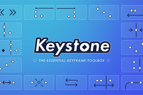 【AE脚本】关键帧复制粘贴对齐镜像拉伸调节控制工具 Keystone v1.1.6