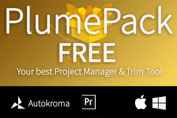 【PR插件】项目媒体修剪存档整理扩展插件 PlumePack v2.4.2 Win/Mac版