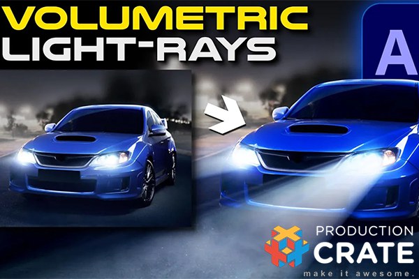 【AE插件】丁达尔光效放射体积光耶稣光视觉特效生成 Production Crate – Crate’s Godrays Win/Mac版