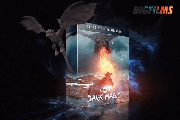 【4K视频素材】227个黑暗魔法科幻能量冲击碰撞恶龙火焰法术打斗传送门烟雾特效合成素材 BigFilms – Dark Magic Pack