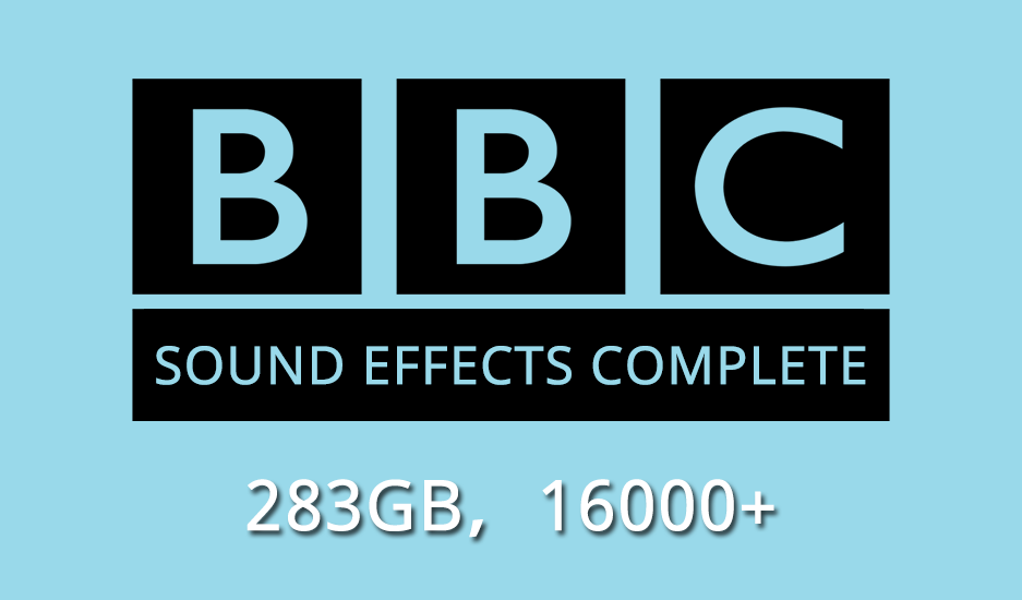 【配乐音效】16000+ BBC 英国广播公司纪录片283GB 完整音效库 BBC Sound Effects Complete