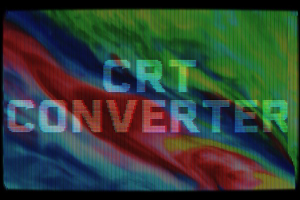 【AE插件】复古像素化CRT显示器效果转换故障失真闪烁特效 Megakrunch – CRT Converter Win/Mac版