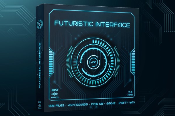 【配乐音效】4300种科技网络数据应用程序UI界面交互音效素材 Just Sound Effects – Futuristic Interface