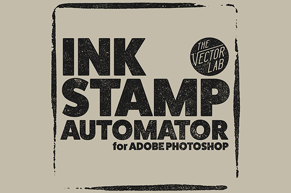 【PSD模板】仿古印章艺术图章印泥油墨纹理邮戳生成效果PSD模板 Ink Stamp Automator