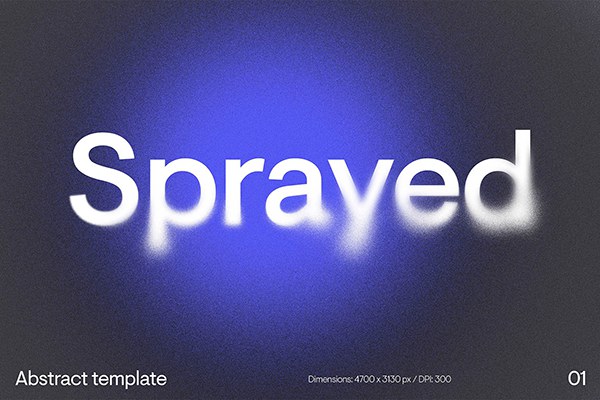 【图片素材】10款粗糙复古颗粒噪点模糊渐变背景纹理图片素材 Sprayed Background Grain Gradient