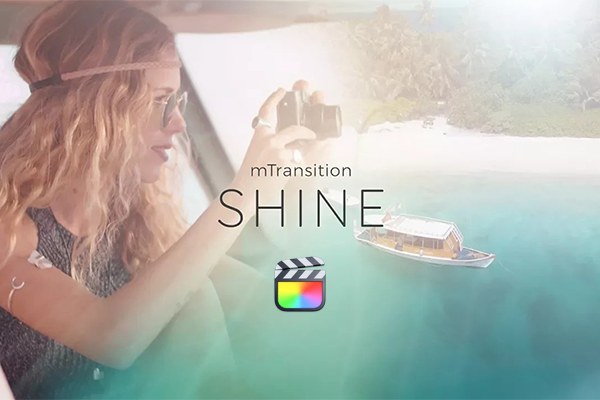 【FCPX插件】51个唯美真实镜头光效散景动画视频过渡转场预设 motionVFX – mTransition Shine