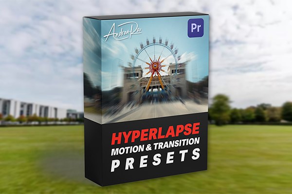 【PR预设】延时摄影常用旋转缩放推进视频转场过渡动画预设 Andras Ra – Hyperlapse Motion & Transition Presets