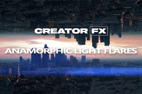 【4K视频素材】69个电影镜头失真光效耀斑动画4K视频素材 Creator FX – Anamorphic Light Flares