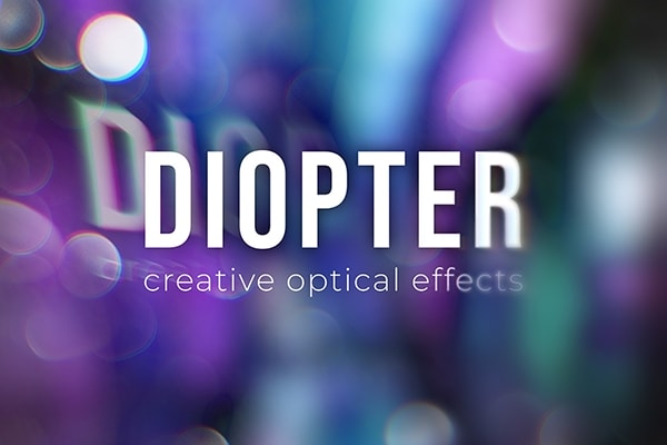 【AE插件】快速光线折射模糊朦胧视觉效果插件 Diopter v1.0.6 Win/Mac汉化版 +使用教程