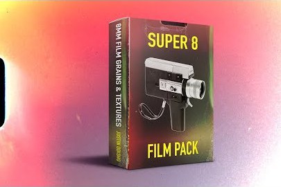 【4K视频素材】50+复古8mm电影胶片刮痕污渍烧伤噪点纹理4K视频素材 Justin Odisho – Super 8 Film Overlays Pack