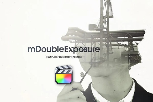 【FCPX插件】视频画面多重曝光图像叠加视觉风格化效果 motionVFX – mDoubleExposure