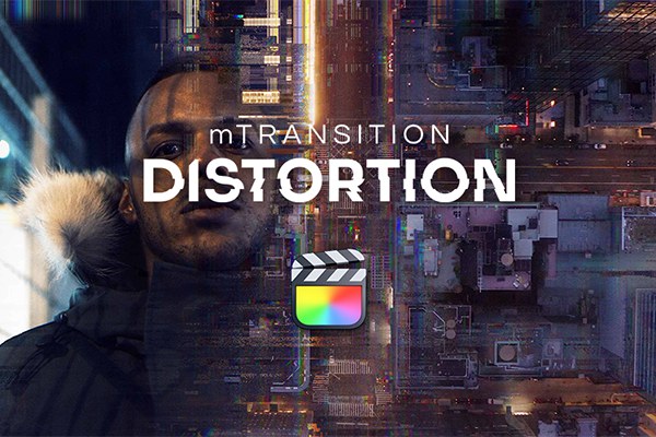 【FCPX插件】50种动态扭曲拉伸失真变形视觉转场预设 motionVFX – mTransition Distortion