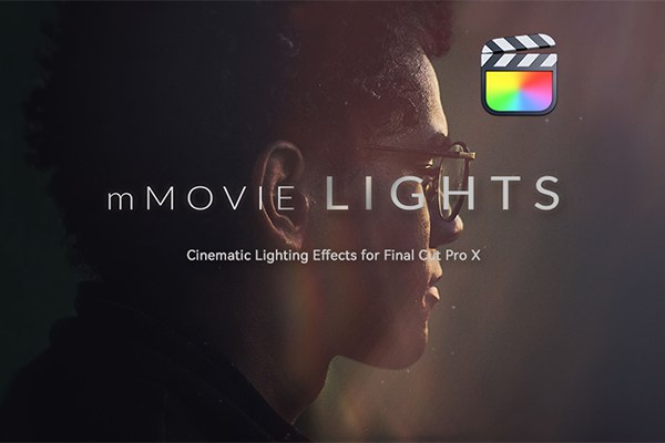 【FCPX插件】60种雅致电影光效情绪氛围渲染叠加特效 motionVFX – mMovie Lights