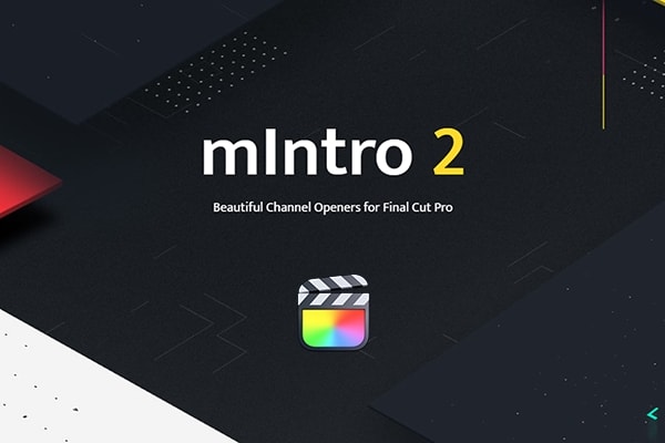 【FCPX插件】55个现代精美LOGO简介品牌形象开场宣传动画预设 motionVFX – mIntro 2 汉化版