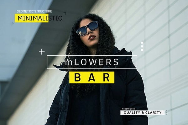 【FCPX插件】50种现代设计精美轻巧字幕条标题动画 motionVFX – mLowers Bar 汉化版