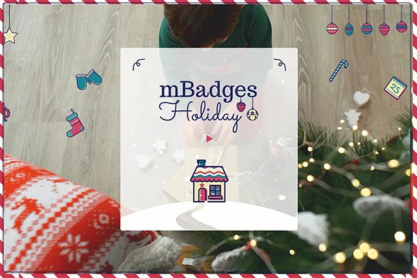 【FCPX插件】30种假期节日气氛烘托装饰标签徽章主题动画 motionVFX – mBadges Holiday