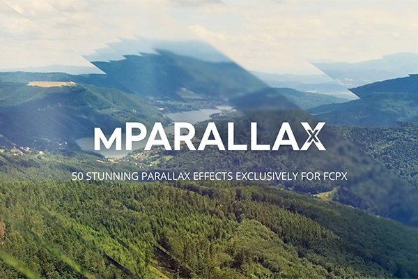 【FCPX插件】51种优雅玻璃折射镜头视差特效动画预设 motionVFX – mParallax