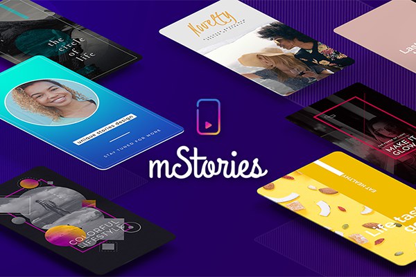 【FCPX插件】70个社交媒体竖屏排版封面海报宣传设计包装动画 motionVFX – mStories