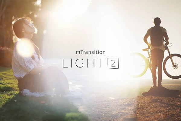 【FCPX插件】50种唯美漂亮镜头漏光炫光过渡转场预设 motionVFX – mTransition Light 2