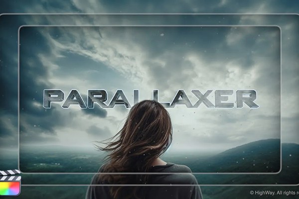 【FCPX插件】50个视差深度镜头推拉变换透视特效工具 HighWay – Parallaxer