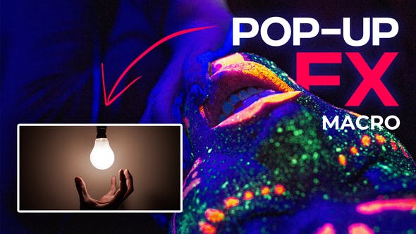 【达芬奇模板】画中画小弹窗展示动画特效 Pop Up Effects