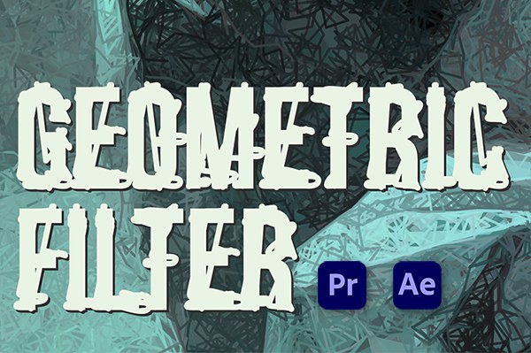 【AE/PR插件】抽象几何形状视觉化艺术效果生成插件 Geometric Filter v1.2.1 Win/Mac 汉化版