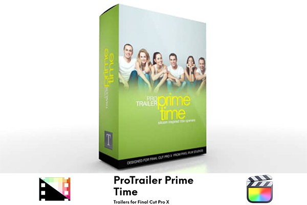 【FCPX插件】60种电影预告宣传片3D文字大标题片头动画 Pixel Film Studios – ProTrailer Prime Time 汉化版