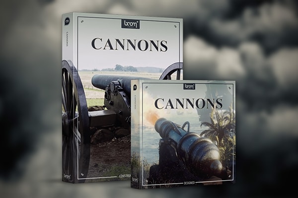 【配乐音效】4723种大炮攻击发射飞越轰炸炮击摧毁爆炸无损音效 Boom Library – Cannons