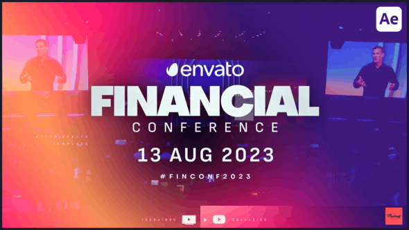 【AE模板】现代时尚活动促销宣传片展示动画 Event Promo