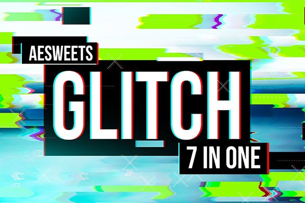【AE插件】信号干扰破损RGB色彩分离毛刺撕裂特效 Glitch 7in1 v1.2.2 Win/Mac汉化中文版