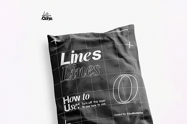 【图片素材】7种创意海报设计网格线条叠加效果PS合成素材 Lines Overlay Pack