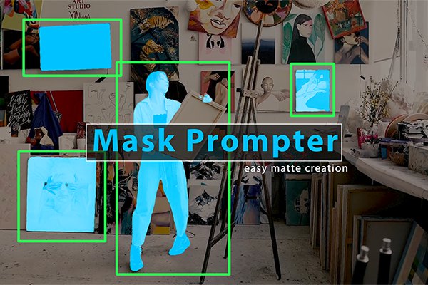 【AE插件】AI人工智能遮罩蒙版生成器 Mask Prompter v1.11.5 Win版 +视频教程