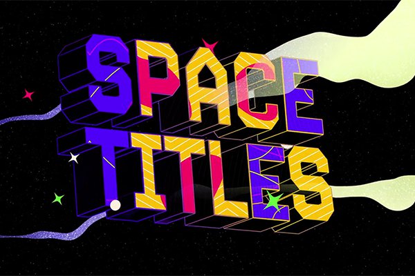 【AE模板】时尚创意3D文字标题动画 Space 3D Titles