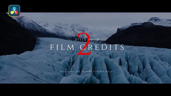 【达芬奇模板】31组优雅大气电影片头片尾预告片文字标题介绍动画 Film Credits Pack v2