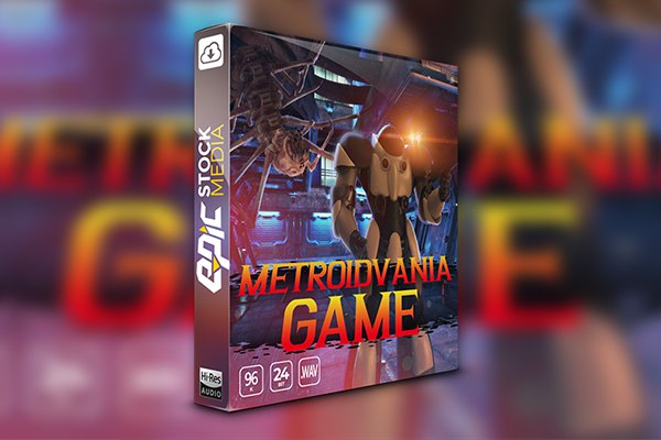 【配乐音效】580种复古类银河战士恶魔城魔法探险动作采样SFX游戏音效 Epic Stock Medi – Metroidvania Game SFX