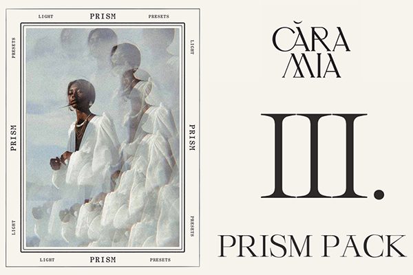 【LR预设】24款复古胶片颗粒温暖浪漫情绪氛围摄影调色Lightroom预设 Cara Mia – Prism Pack