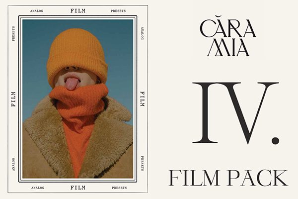 【LR预设】23款经典复古胶片冷暖柔和电影色调颗粒纹理光影调色Lightroom预设 Cara Mia – Film Pack