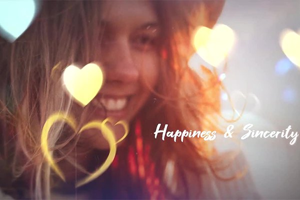 【PR模板】浪漫七夕情人节爱情婚礼视频幻灯片动画 Wedding Love Story